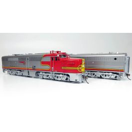HO Scale PA-1 + PB-1 (DC/Silent): AT&SF #54L+54A