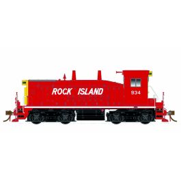 HO scale SW1200 (DC/Silent): Rock Island #934
