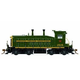 HO scale SW1200 (DC/Silent): Grand Trunk Western #1516 as-delivered