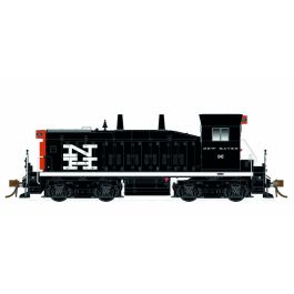 HO scale SW1200 (DC/Silent): New Haven #654