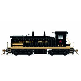 HO scale SW1200 (DC/Silent): Northern Pacific #128