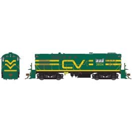 HO RS-11 (DC/Silent): Central Vermont - Green w/Noodle: #3601