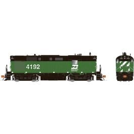 HO RS-11 (DC/DCC/Sound): Burlington Northern - Green and Black: #4192
