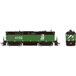 HO RS-11 (DC/DCC/Sound): Burlington Northern - Green and Black: #4197