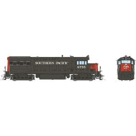 HO GE U25B Low Hood (DC/Silent): Southern Pacific - Bloody Nose: #6755