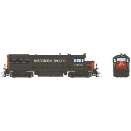 HO GE U25B Low Hood (DC/Silent): Southern Pacific - Bloody Nose: #6766