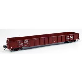 HO 52'6" Gondola: CN Rail - Wet Noodle Scheme: Single Car