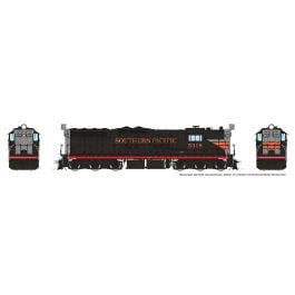 HO EMD SD7 (DC/Silent): Southern Pacific - Black Widow: #5318