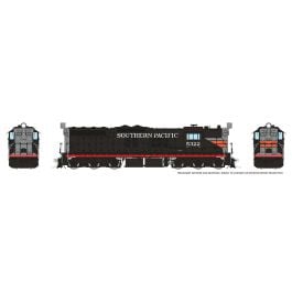 HO EMD SD7 (DC/Silent): Southern Pacific - Black Widow: #5322