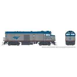 HO Amtrak NPCU "Cabbage" (DC/Silent): Amtrak - Phase V: #90225