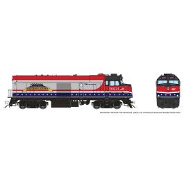 HO Amtrak NPCU "Cabbage" (DC/Silent): Amtrak - Veterans: #90221