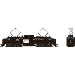 HO Scale EP5 DC/DCC (Sound): PC Black With Vents #4977