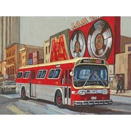 Nostalgia Trip: Yonge Street by Raffi. Signed Limited Edition 16x20 Print