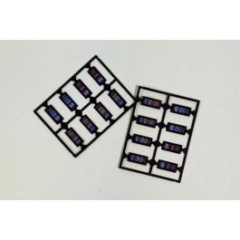 Rapido Bits: ACI Label Plates (8 pairs)