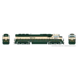 N SD70MAC (DC/DCC/Sound): Burlington Northern - Executive Scheme