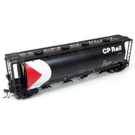 HO MIL 3800cuft Covered Hopper: CP Rail - Large Multimark: 6-Pack #3