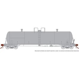 HO Procor 20K gal Tank Car: Painted, Unlettered - Early 70 Ton Style