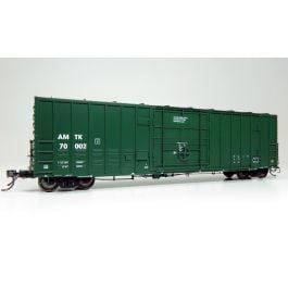 HO scale B100 Boxcar: Amtrak - Green: 3-Pack