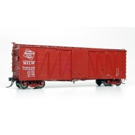 HO USRA Single-Sheathed Boxcar: MILW (CMStP&P) - 6-Pack
