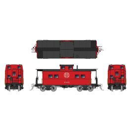 HO Northeastern-style Steel Caboose: WM - As Delivered Scheme: #1801