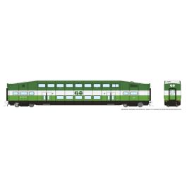 HO BiLevel Commuter Car: GO Transit/MX: Set #3 (Coaches: 2413, 2437, 2454)