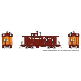 HO SP C-40-3 Steel Caboose: SP - Gothic Large w/o roofwalk: #1208