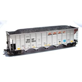 HO AutoFlood III Coal Hopper: BNSF Wedge scheme - 6 pack #1
