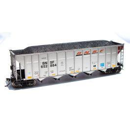 HO AutoFlood III RD Coal Hopper: BNSF Wedge scheme - 6 pack #4 (Unnumbered)