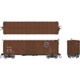 HO Southern Pacific B-50-15 Boxcar: 1931 to 1946 scheme - As Built w/ Murphy Roo