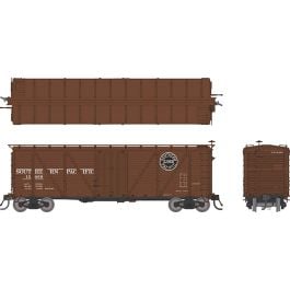 HO SP B-50-15 Boxcar: 1946 to 1952 scheme - As Built w/ Viking Roof: 6-Pack