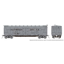 HO FGE R7 Reefer: National Car Co - Mathieson: 6-Pack