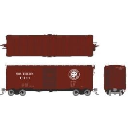 HO 1937 AAR 40' Boxcar - Square corner: Southern: 6-Pack