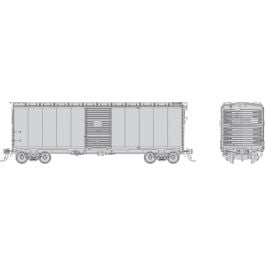 HO 1937 AAR 40' Boxcar - Square corner: Undecorated: Single Car