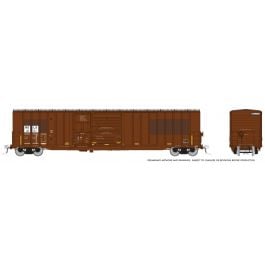 HO Trenton Works 6348 boxcar: Painted, Unlettered - Rapido Trains Inc.