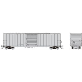HO PC&F 5241cuft boxcar: Undecorated: Single Car
