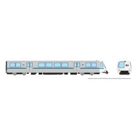 HO Bay Area Rapid Transit: A End Car + Display Case - Rapido Trains Inc.