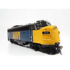 HO FP9A Locomotive DC/DCC (Sound):VIA Rail (no logo on nose): #6536