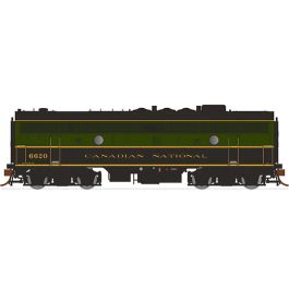 HO Scale F9B DC (Silent): CN Delivery (1954) #6614