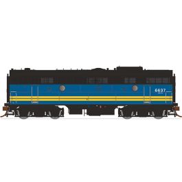 HO Scale F9B DC (Silent): VIA Rail (ex CN) #6625