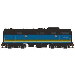 HO Scale F9B DC (Silent): VIA Rail (ex CN) #6631