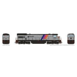 HO GE U34CH (DC/DCC/Sound): NJ TRANSIT - Bluebird w/ Nose Logo