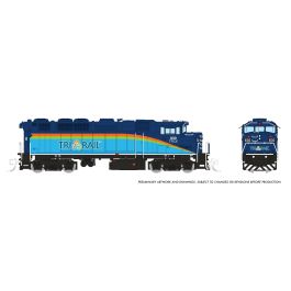 N GMDD F59PH (DC/Silent): TriRail - Dark Blue Scheme: #831