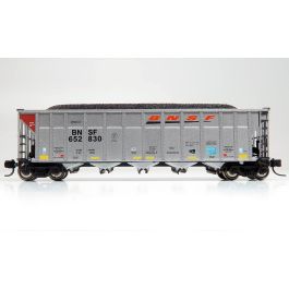 N AutoFlood III RD Coal Hopper: BNSF Wedge scheme - 6 pack #1