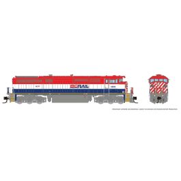 N Dash8-40CM (DC/Silent): BCR - Red/White/Blue w/Frame Stripe: #4609