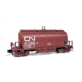 N Long Barrel Ore Hopper: CN Mineral Brown - Single Car #1