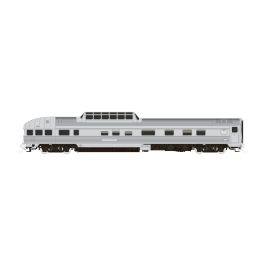 N Scale The Canadian: Unlettered Stainless Steel 10-Car Set