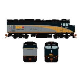 N Scale VIA Rail Canada Rebuilt F40PH-2D (DC/DCC/Sound) #6401