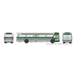 HO 1/87 New Look Bus (Standard) - Chicago CTA #7416