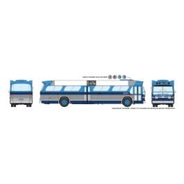 HO 1/87 New Look Bus (Standard) - NYC Two-tone Blue #6847