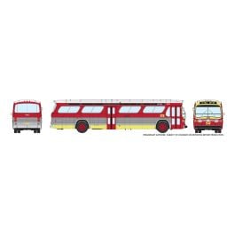 HO 1/87 New Look Bus (Standard) - SF MUNI Maroon #3177